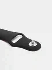 Черный бампер с защитным стеклом и ремешком для Apple Watch 42 мм