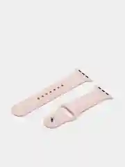 Пудровый бампер с защитным стеклом и ремешком для Apple Watch 42 мм