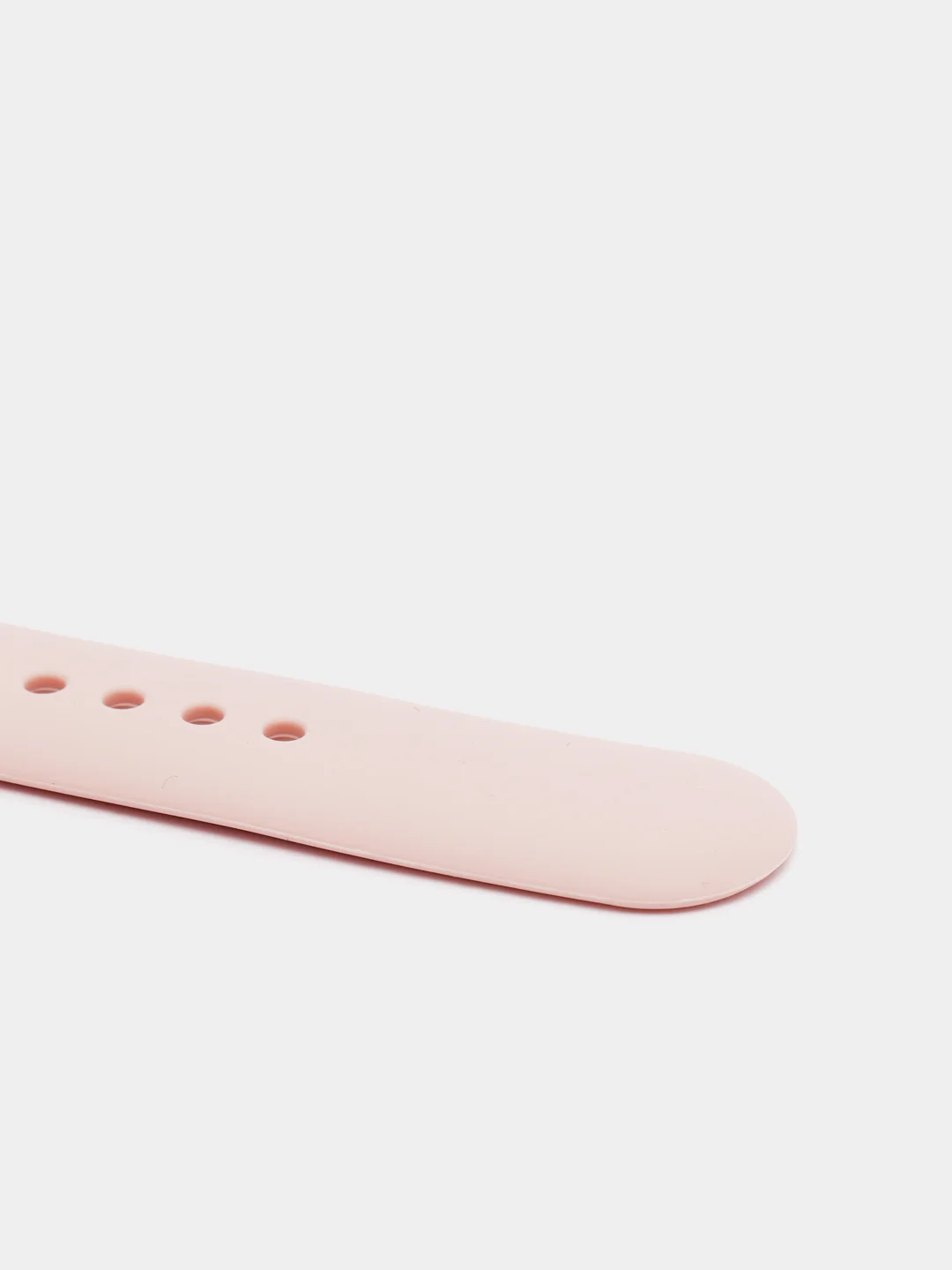 Пудровый бампер с защитным стеклом и ремешком для Apple Watch 42 мм