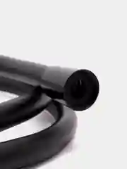 Черный fashun шланг для душа 1,5м Silverflex силикон, с защитой от перекручивания