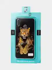 Желтый чехол Phopart для Xiaomi Redmi Note 9 Pro