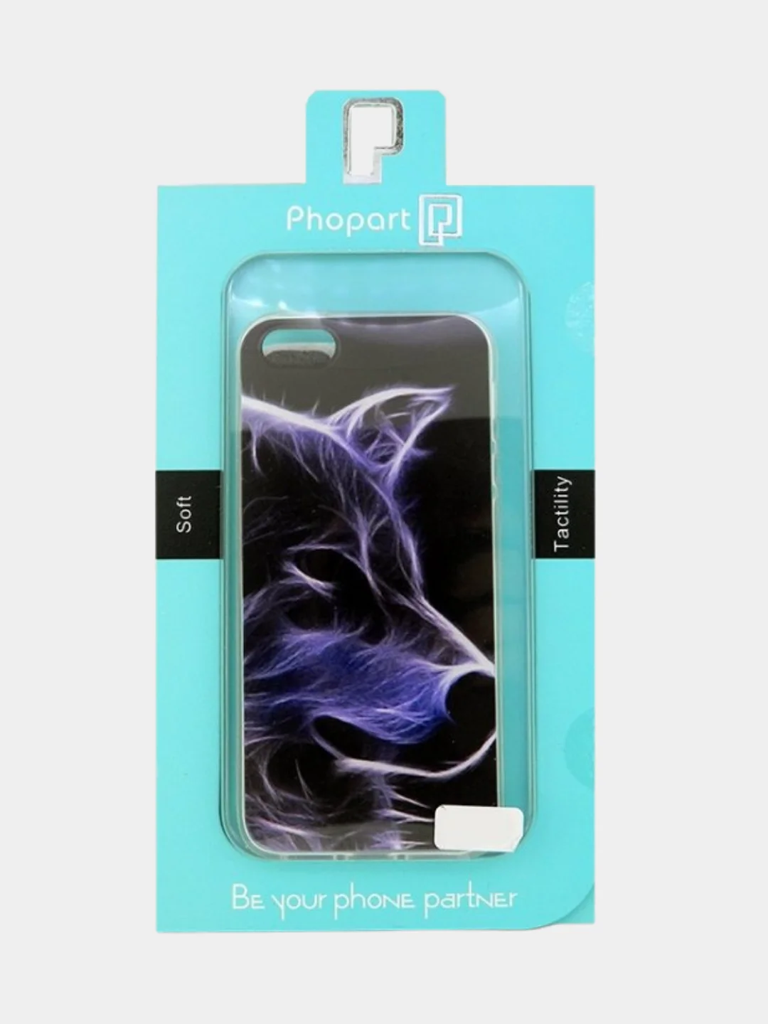 Синий чехол Phopart для Xiaomi Redmi Note 9 Pro