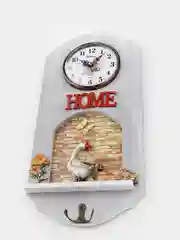 Часы настенные с крючками. 4 вида