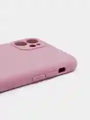 Сиреневый чехол силиконовый с защитой камеры для iPhone 11/12/12Pro/12ProMax/13/13Pro/13ProMax