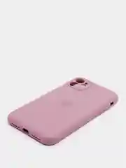 Сиреневый чехол силиконовый с защитой камеры для iPhone 11/12/12Pro/12ProMax/13/13Pro/13ProMax