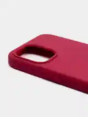 Багровый чехол силиконовый с защитой камеры для iPhone 11/12/12Pro/12ProMax/13/13Pro/13ProMax