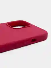 Багровый чехол силиконовый с защитой камеры для iPhone 11/12/12Pro/12ProMax/13/13Pro/13ProMax