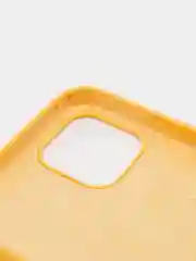 Желтый чехол силиконовый с защитой камеры для iPhone 11/12/12Pro/12ProMax/13/13Pro/13ProMax