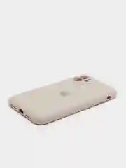 Песочный хаки чехол силиконовый с защитой камеры для iPhone 11/12/12Pro/12ProMax/13/13Pro/13ProMax