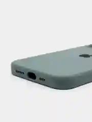 Лесной зеленый чехол силиконовый с защитой камеры для iPhone 11/12/12Pro/12ProMax/13/13Pro/13ProMax