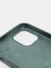 Лесной зеленый чехол силиконовый с защитой камеры для iPhone 11/12/12Pro/12ProMax/13/13Pro/13ProMax
