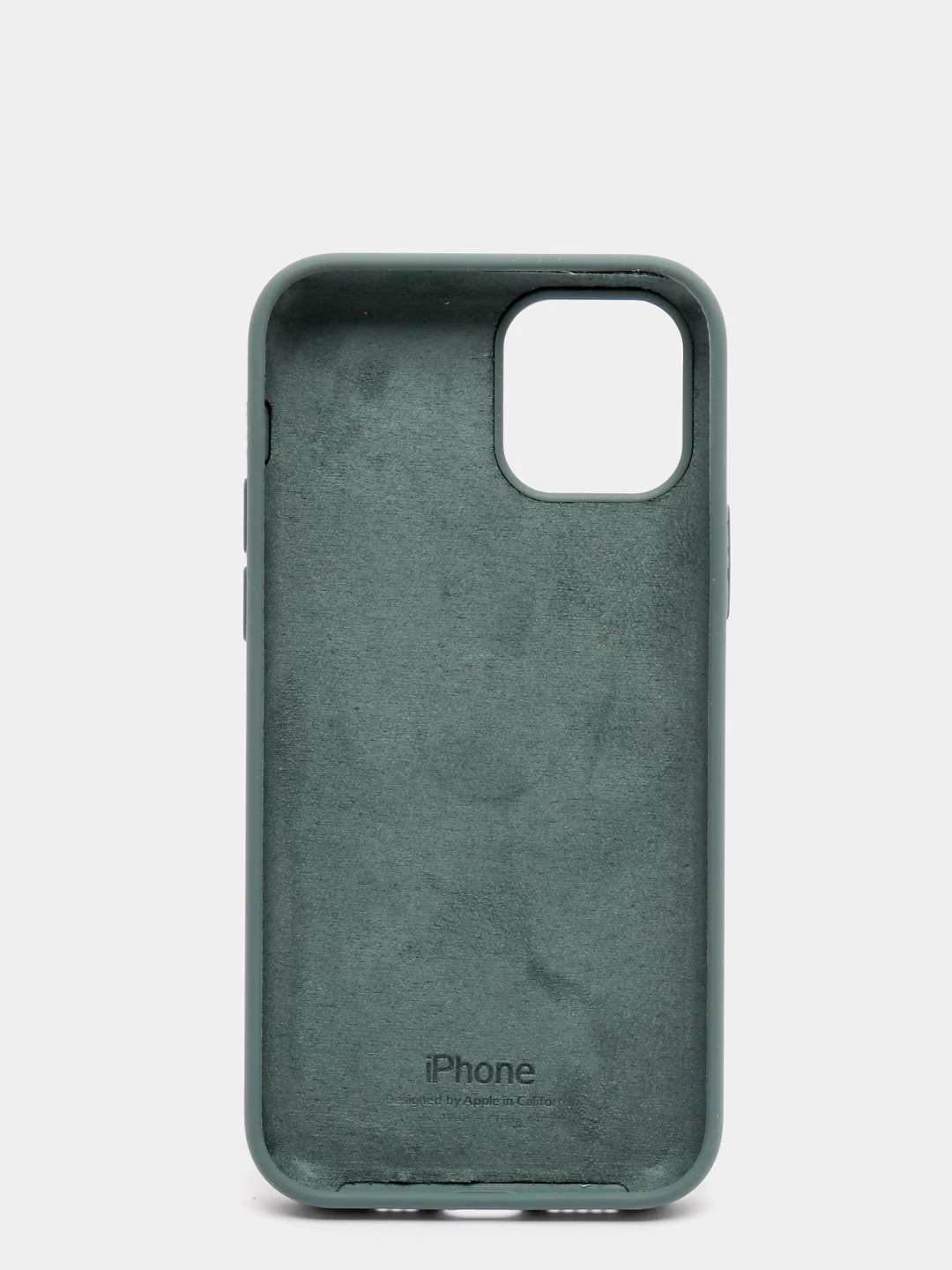 Лесной зеленый чехол силиконовый с защитой камеры для iPhone 11/12/12Pro/12ProMax/13/13Pro/13ProMax