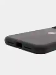 Черный чехол силиконовый с защитой камеры для iPhone 11/12/12Pro/12ProMax/13/13Pro/13ProMax