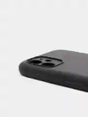 Черный чехол силиконовый с защитой камеры для iPhone 11/12/12Pro/12ProMax/13/13Pro/13ProMax