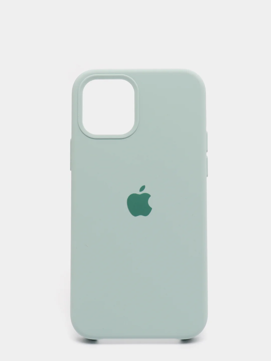 Мятный чехол силиконовый с защитой камеры для iPhone 11/12/12Pro/12ProMax/13/13Pro/13ProMax
