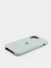 Мятный чехол силиконовый с защитой камеры для iPhone 11/12/12Pro/12ProMax/13/13Pro/13ProMax