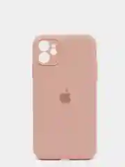 Пудровый чехол силиконовый с защитой камеры для iPhone 11/12/12Pro/12ProMax/13/13Pro/13ProMax