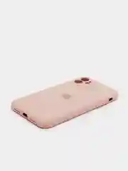 Пудровый чехол силиконовый с защитой камеры для iPhone 11/12/12Pro/12ProMax/13/13Pro/13ProMax