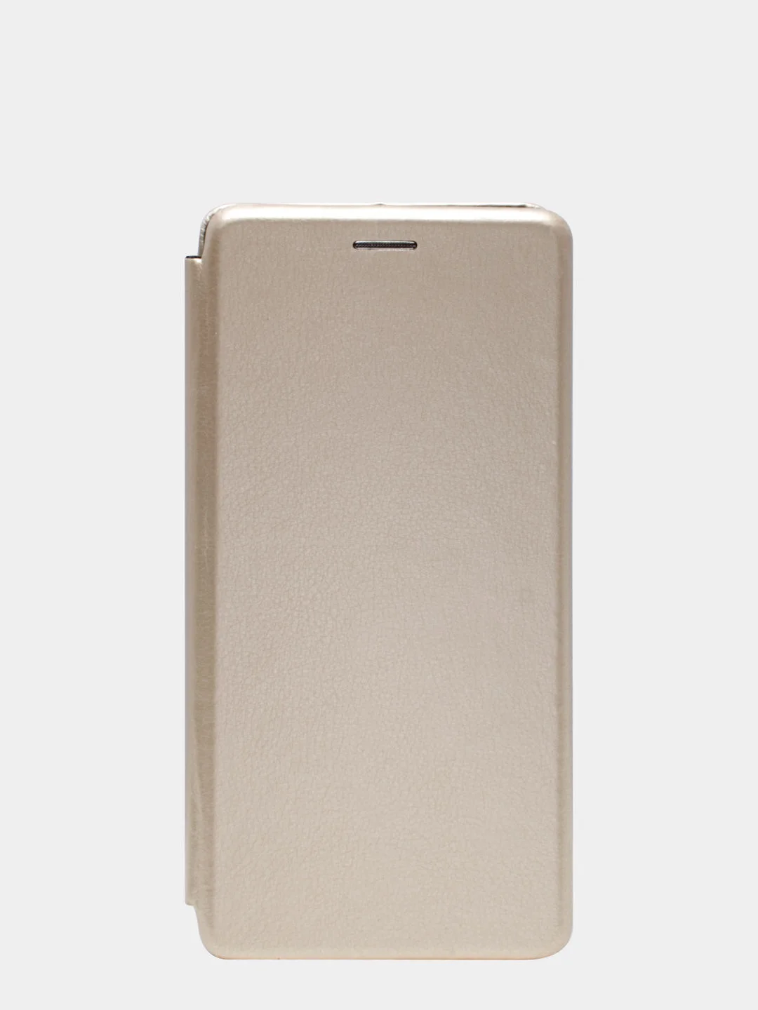Золотой чехол книжка Xiaomi Redmi 10 горизонтальная на магните