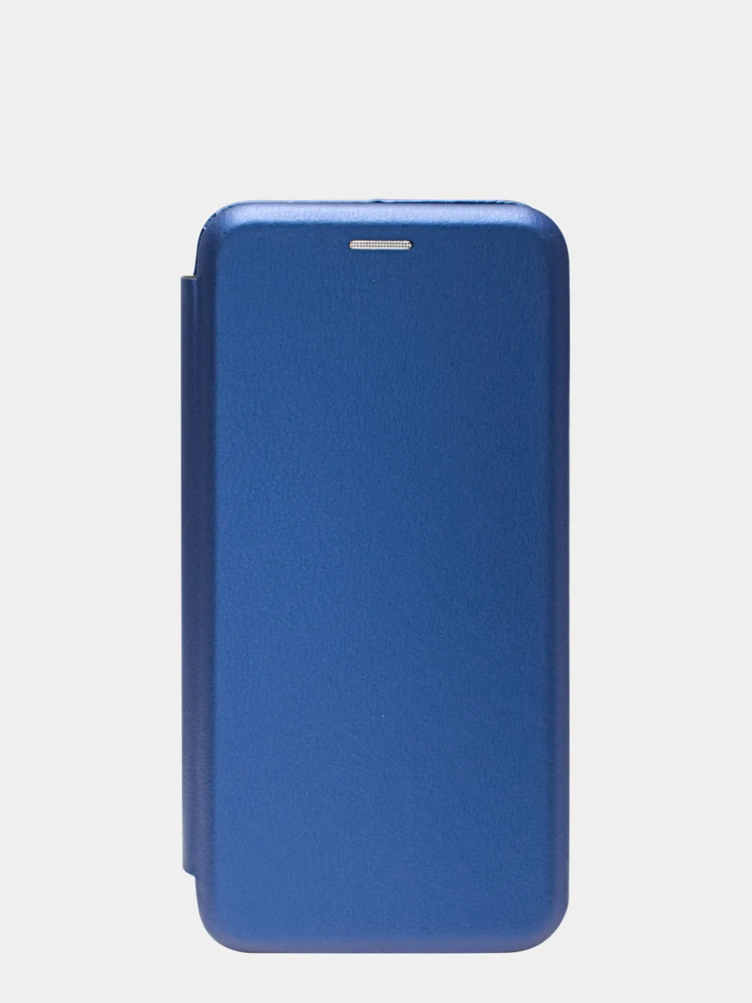 Синий чехол-книжка для Xiaomi Redmi Note 9, горизонтальная, на магните
