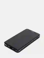 Черный чехол книжка Xiaomi redmi note 8