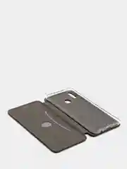 Черный чехол книжка Xiaomi redmi note 8