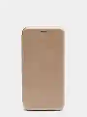 Бежевый чехол книжка Xiaomi redmi note 8