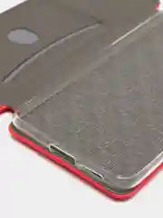 Красный чехол книжка Xiaomi redmi note 8