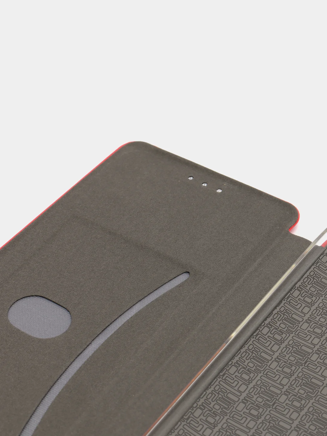 Красный чехол книжка Xiaomi redmi note 8