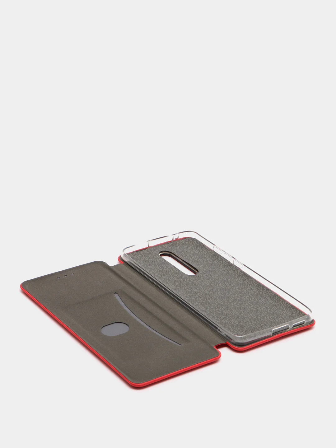 Красный чехол книжка Xiaomi redmi note 8
