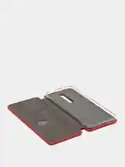 Красный чехол книжка Xiaomi redmi note 8