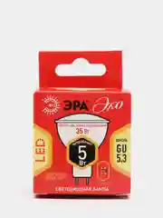 Лампа светодиодная ЭРА Эко MR16, GU5.3 5W 2700K (Э)