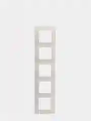 Рамка 5 постов Legrand Etika, белый (У)