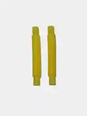 Желтый трубка поп ит Pop Tubes, игрушка-антистресс, для детей, 13 см
