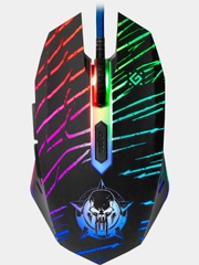 Игровая мышь Defender Dark Agent GM-590L 6 кнопок,12800dpi