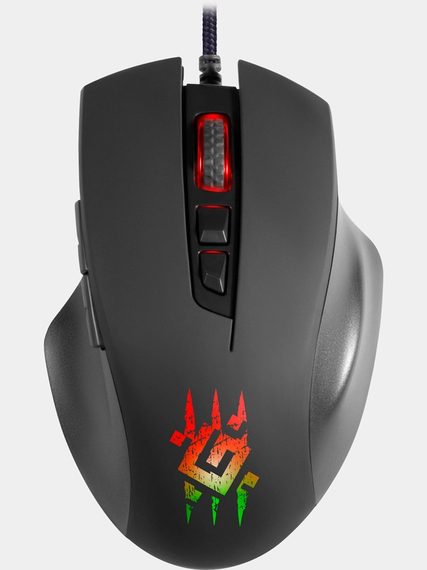 Игровая мышь Defender Wolverine GM-700L RGB,7кнопок,12800dpi