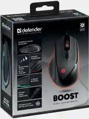 Игровая мышь Defender Boost GM-708L оптика,7кнопок,7200dpi