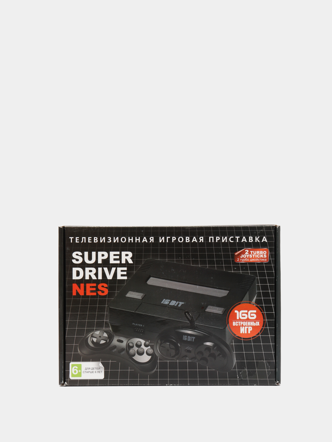 Игровая приставка Сега Sega Super Drive NES 16 bit 166 встроенных игр  купить по цене 2490 ₽ в интернет-магазине KazanExpress