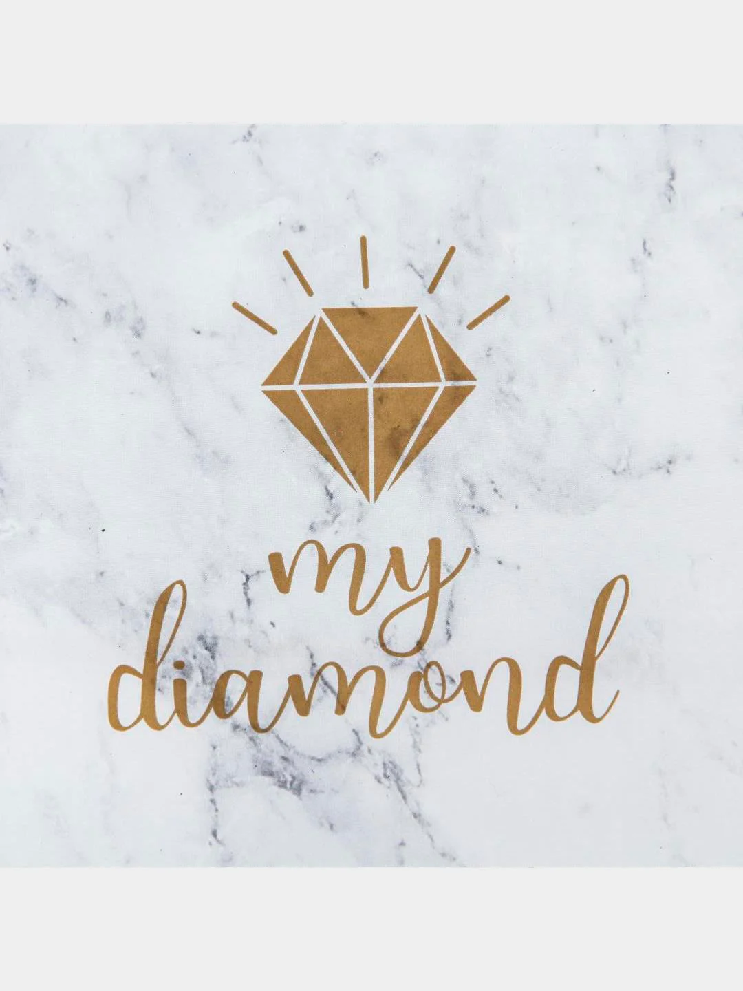 Нагрудник "My diamond" непромокаемый на липучке