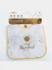 Нагрудник "My diamond" непромокаемый на липучке