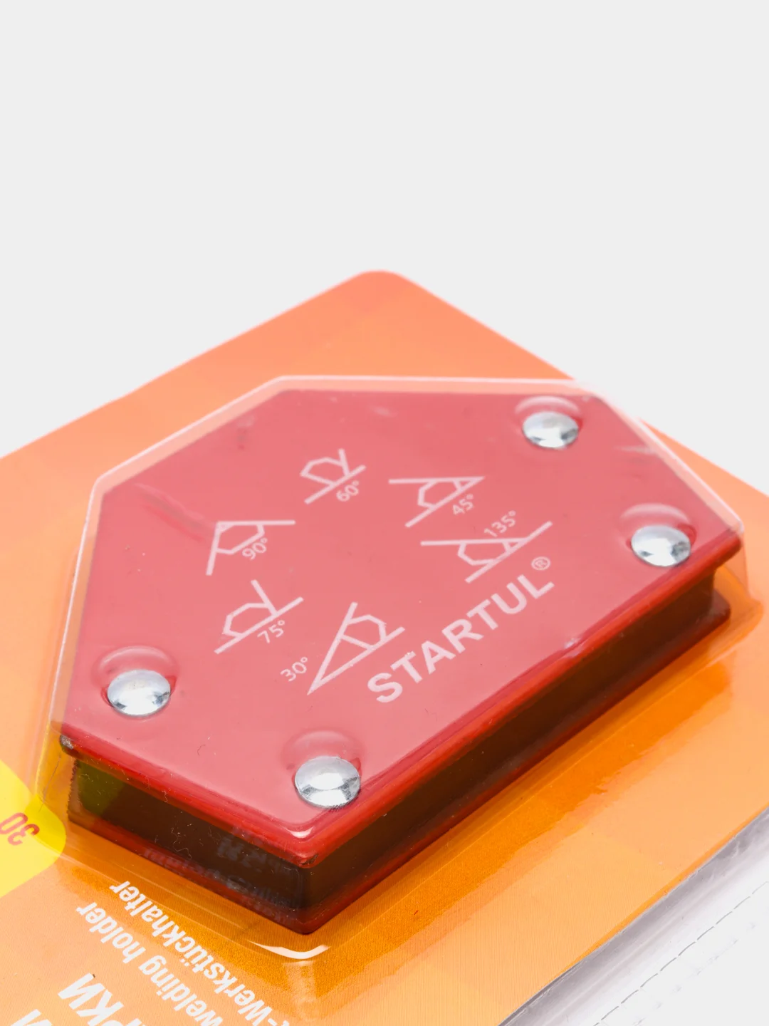 Угольник магнитный для сварки 11,5 кг STARTUL PROFI (струбцина магнитная)