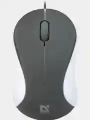 Мышь оптическая Defender Accura MS-970 серый+белый,3 кнопки,1000 dpi