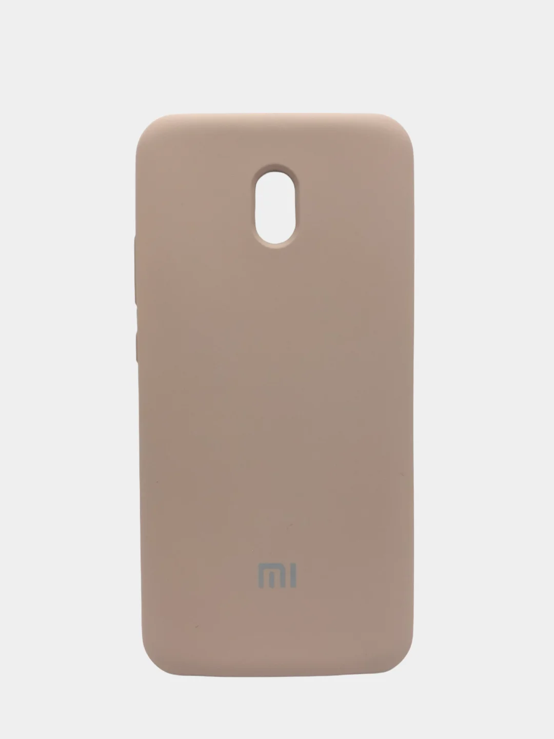 Бежевый меланж чехол силиконовый Silicone Cover Case для Xiaomi Redmi 8, 8A