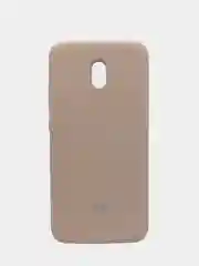 Бежевый меланж чехол силиконовый Silicone Cover Case для Xiaomi Redmi 8, 8A