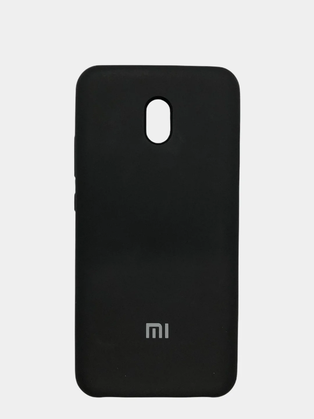 Черный чехол силиконовый Silicone Cover Case для Xiaomi Redmi 8, 8A