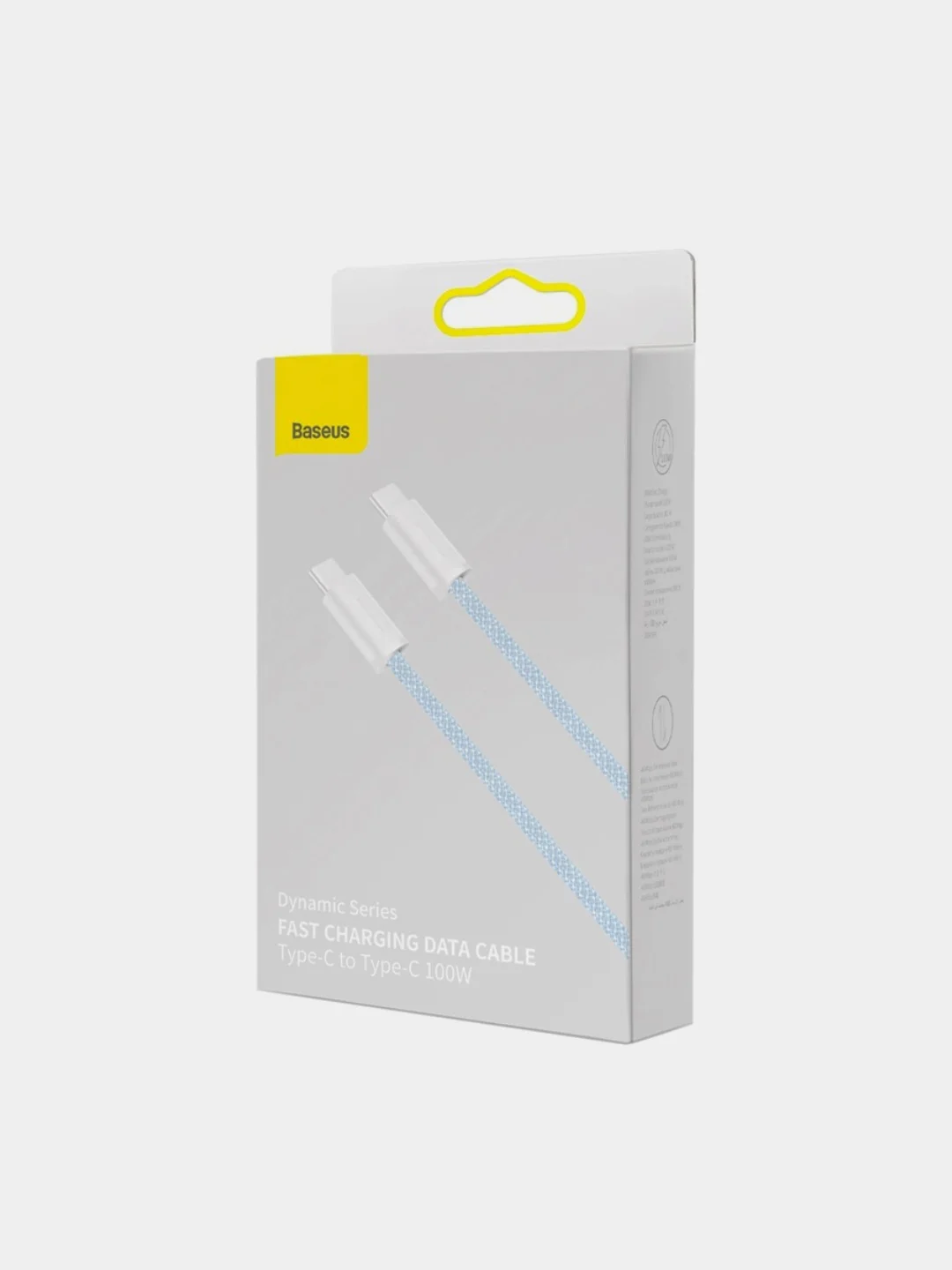 Кабель Baseus Dynamic Fast Charging Data Cable, Type-C/Type-C, 20V, 5A, 100W(для Android)