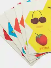 Коралловый меланж умное лото "Буквы и цифры"