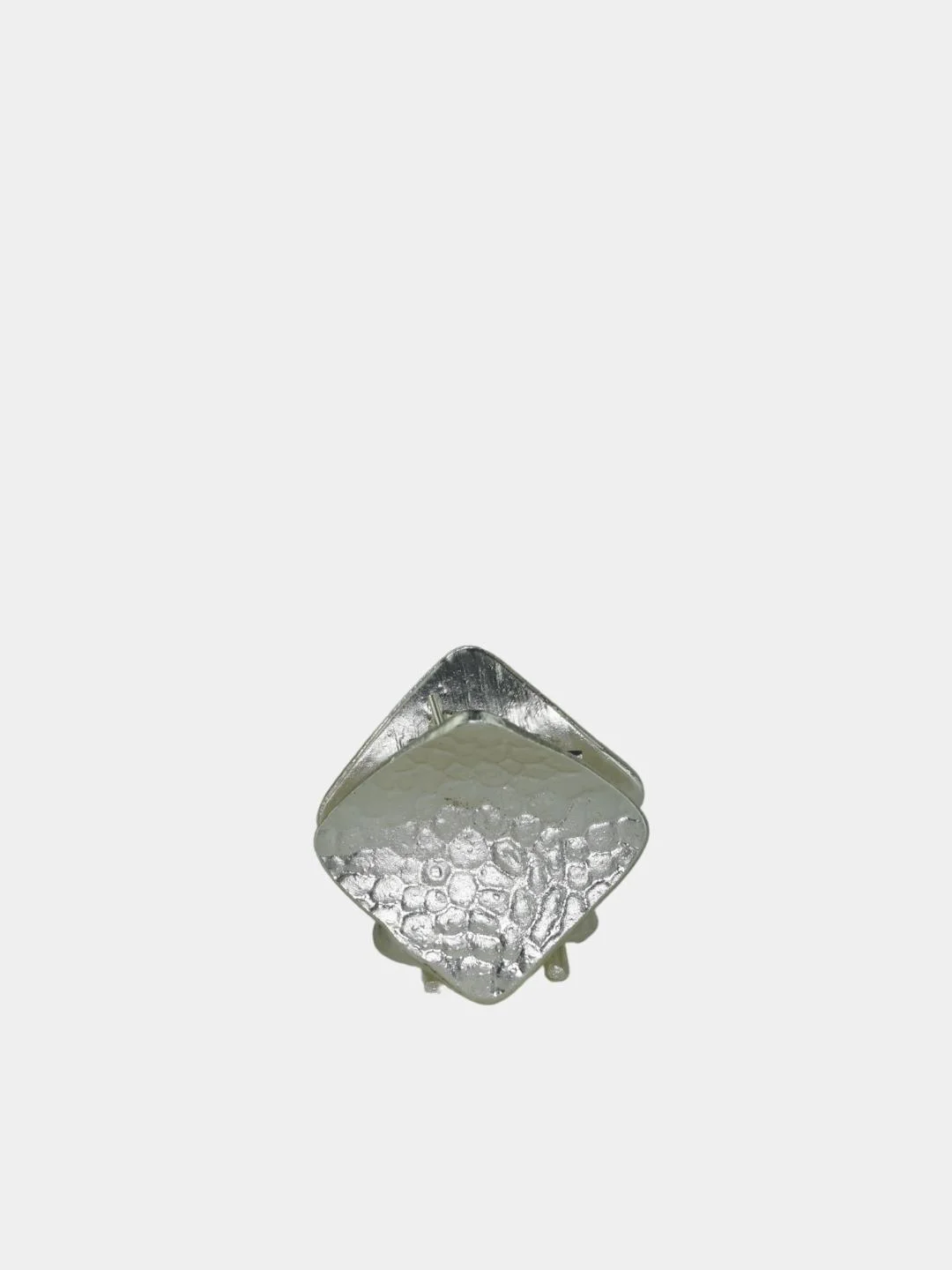 Серебряный краб металлический, 1-2 штуки