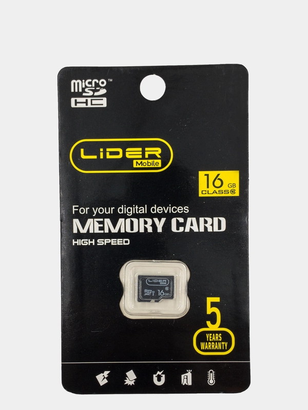 Карта памяти microSD LIDER Mobile Class 10 8GB / 16GB