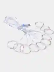 Гирлянда-штора LED, 3 х 1 м, 100 ламп, RGB